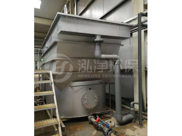 河北印染廠高效沉淀池安裝完工